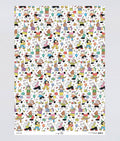 Dance Party Kids Gift Wrap | 1 Sheet