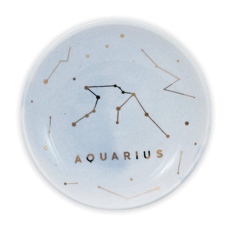 Zodiac Dish | Aquarius (Jan 20 - Feb18)