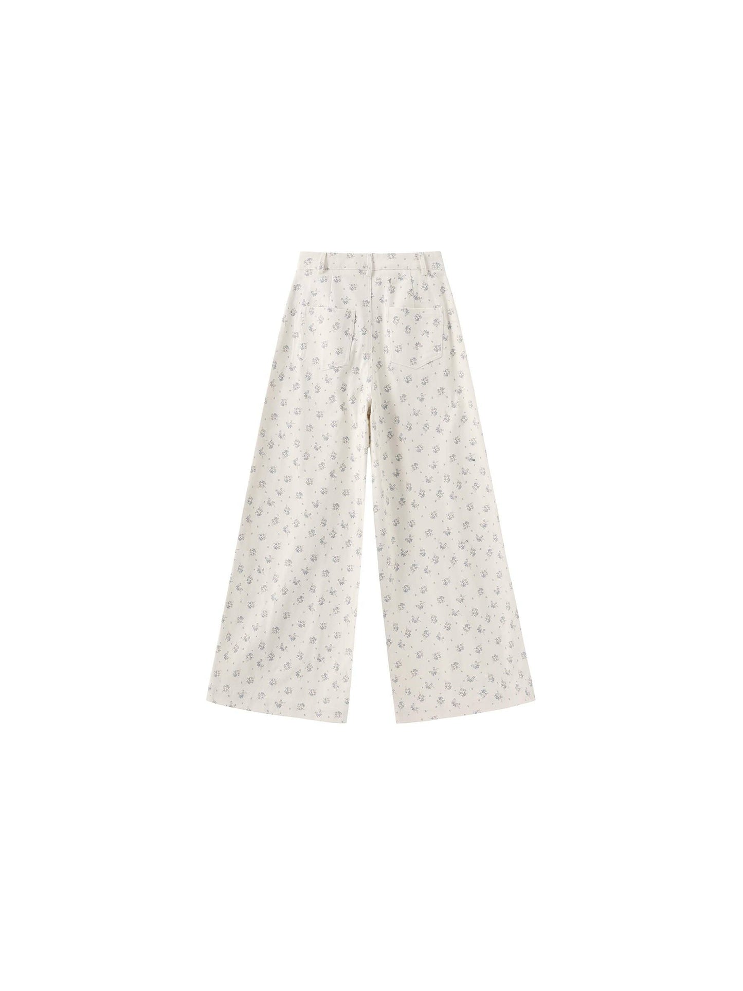 Floral Wide Leg Pants