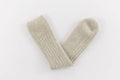 Ultra Soft Alpaca Bed Socks | Pearl Grey