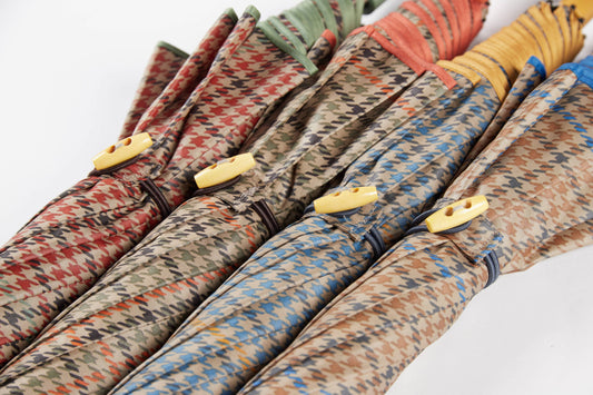 Houndstooth Umbrella | Multiple Colours