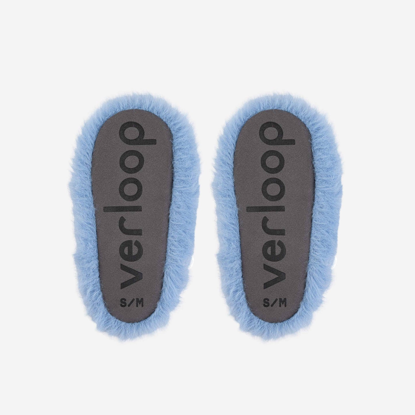 Faux Fur Slide Slippers | Periwinkle