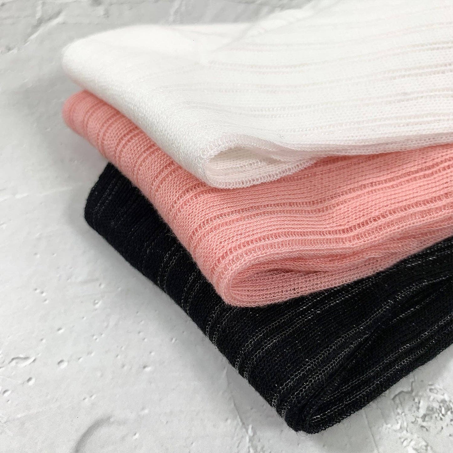 Women's Crew Sock | Sheer Ruffle