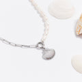 Freshwater Pearl  Split Chain Necklace | various colours