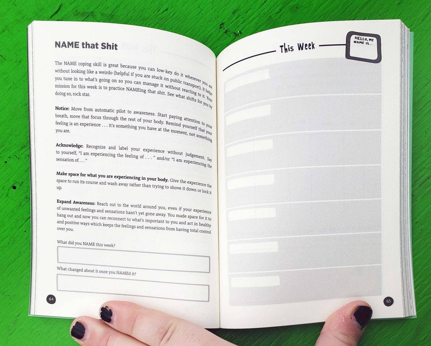 Unfuck Your Year: A Weekly Unplanner & Self-Care Workbook