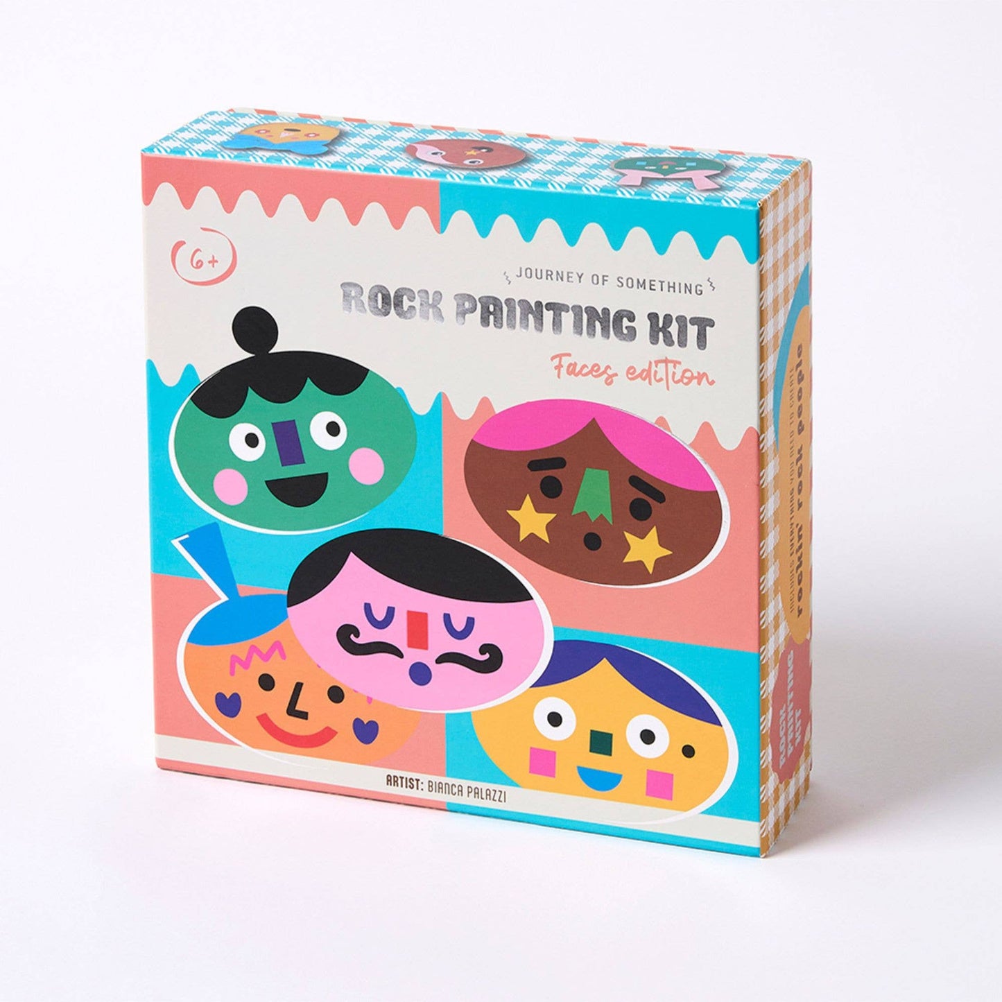 Kids Rock Painting Kit - Cool Faces