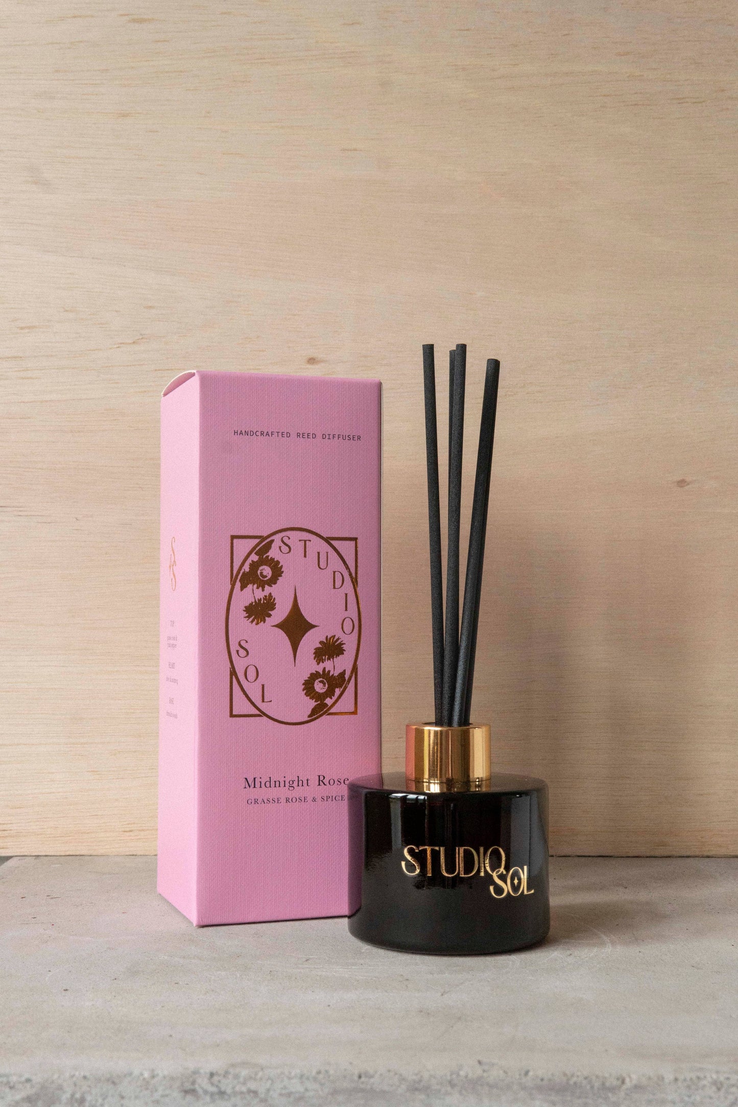 Midnight Rose Diffuser | Grasse Rose + Spice
