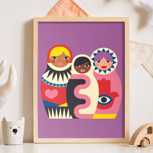Kids Paint by Numbers | Babushkas