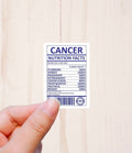 Zodiac Signs, Nutritional Facts, Vinyl Sticker