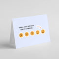 Smiley Face Parenting Card - Father's Day, Mother's Day Card