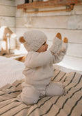 Bear Beanie | Oatmeal