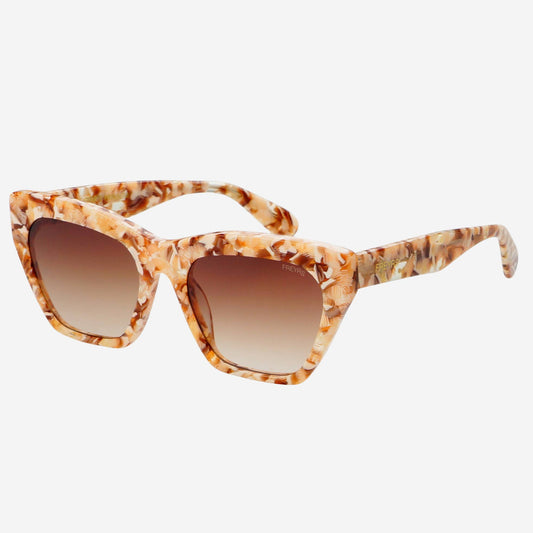 Gia Cat Eye Sunglasses | Pink Pearl