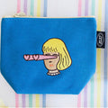 Boat Pouch Small | Embroidered Character Series
