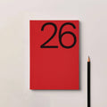 Red 2026 Planner | Day per page