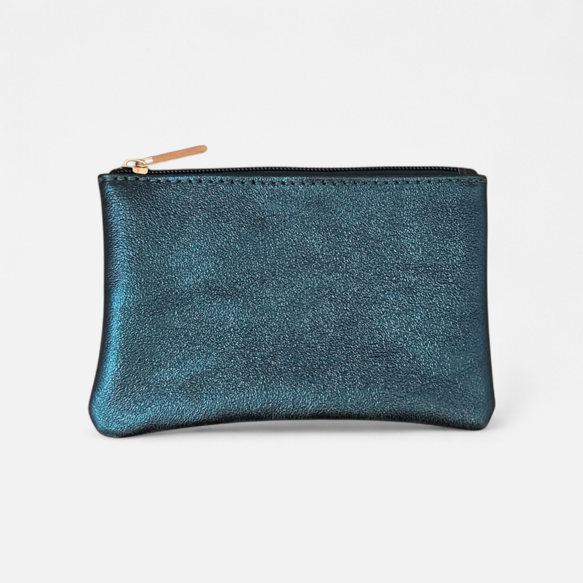 Metallic Leather Pouch | More Colours Available