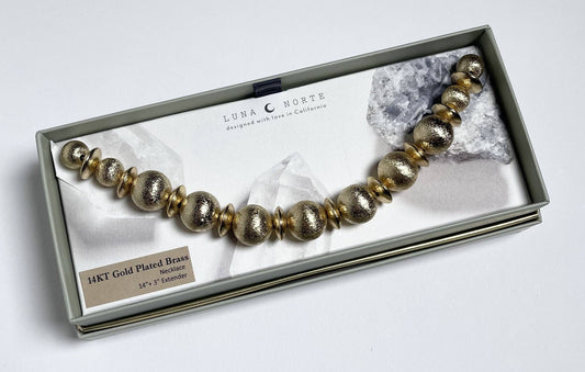 Titan's Gold | Beaded Necklace