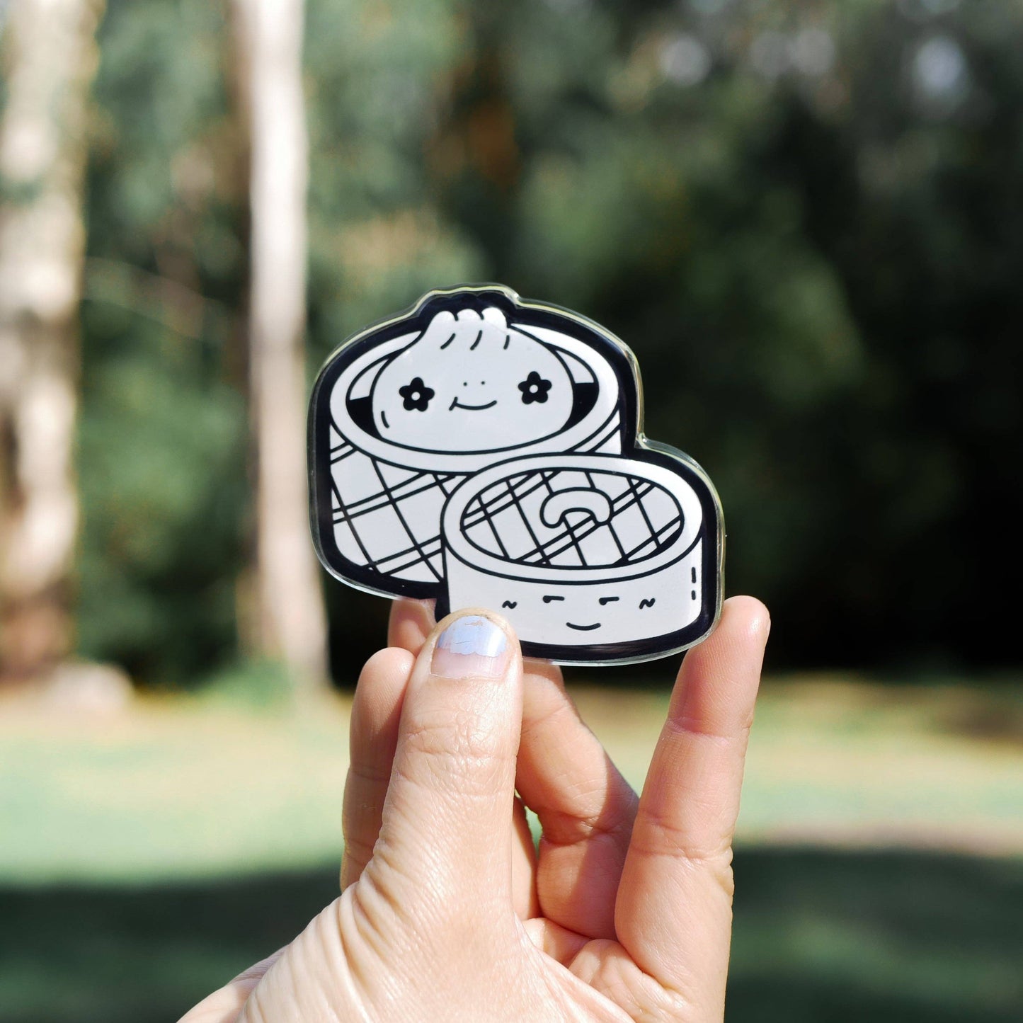 Pork Bun | Acrylic Magnet