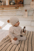 Bear Beanie | Oatmeal