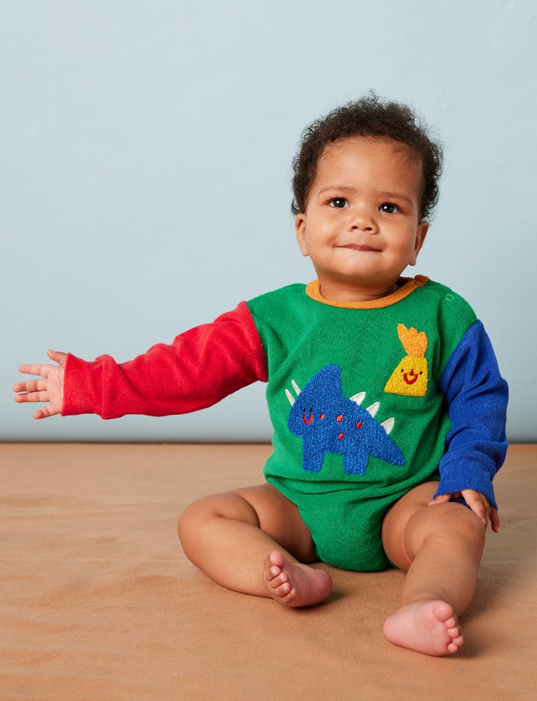 Dino Days | Terry Long Sleeve Bodysuit