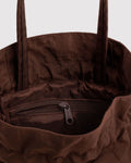 Nylon Drawstring Bag | Coffee