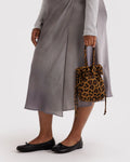 Nylon Drawstring Bag | Leopard