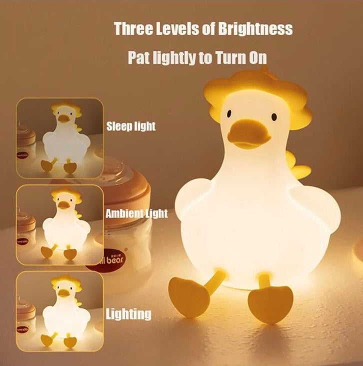 Flower Duck Night Lamp