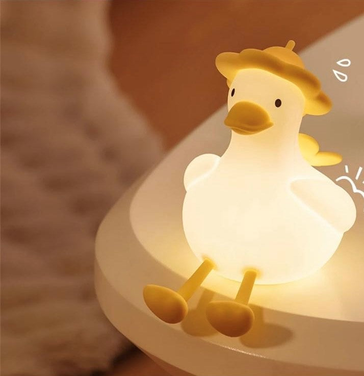 Flower Duck Night Lamp