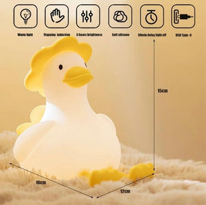 Flower Duck Night Lamp