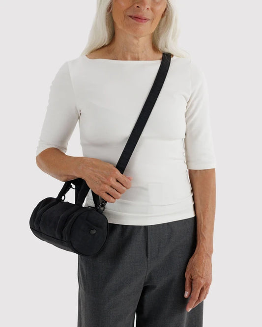 Small Nylon Duffle Bag | Black