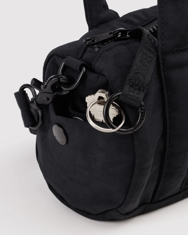 Small Nylon Duffle Bag | Black