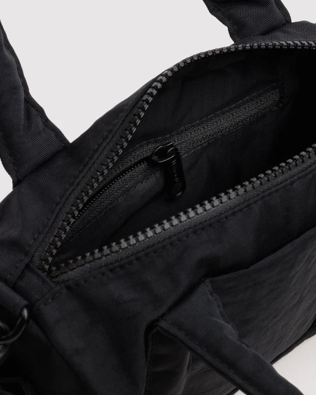 Small Nylon Duffle Bag | Black