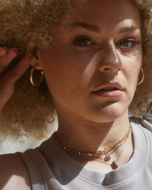 Grid Necklace | Circonia