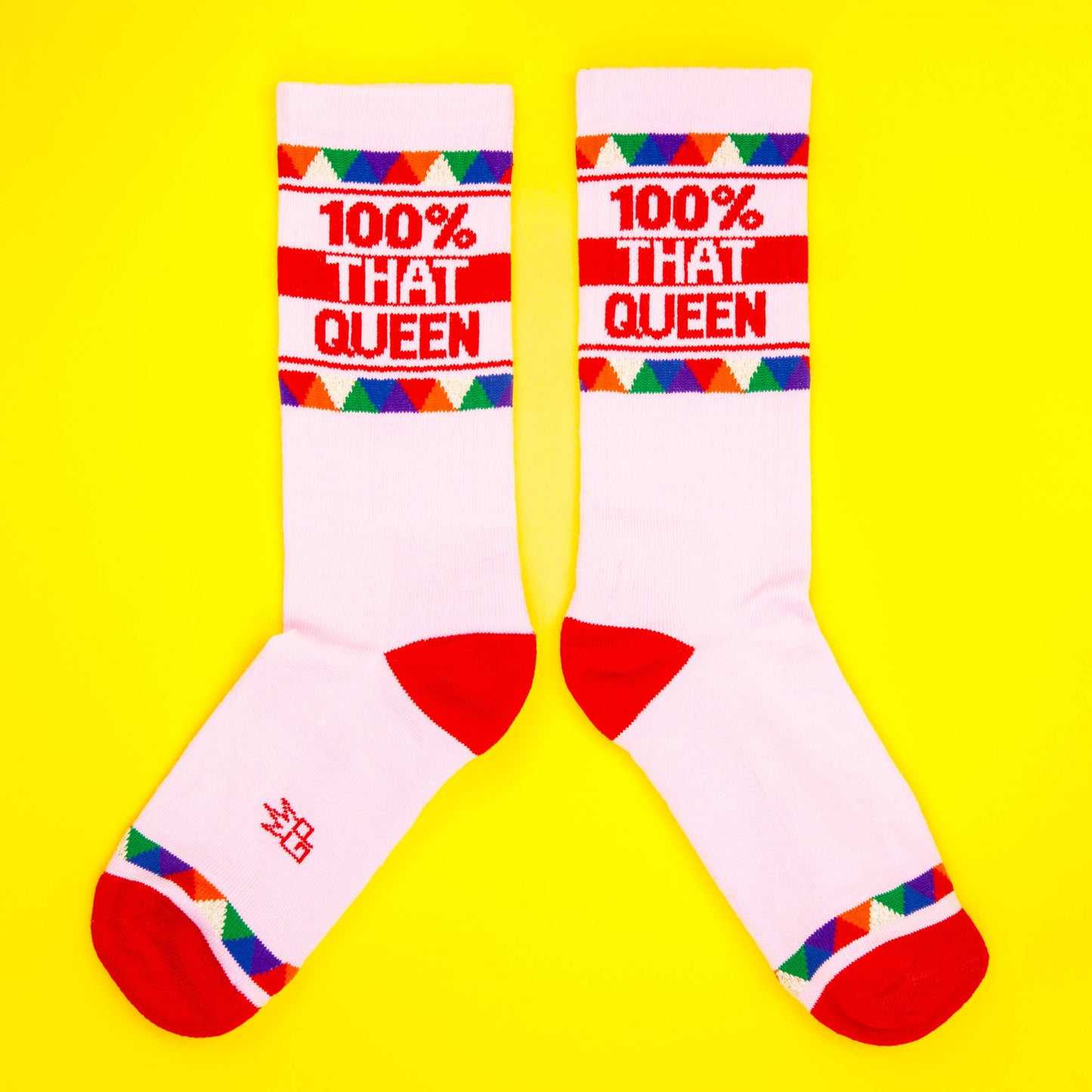 100% That Queen | Gym Crew Socks