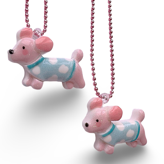 Dot Pup I Kids Dog Necklace