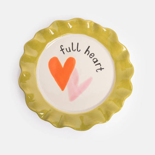 Full Heart | Ceramic Plate