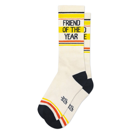 Friend Of The Year |Gym Crew Socks