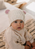 Bear Beanie | Cream