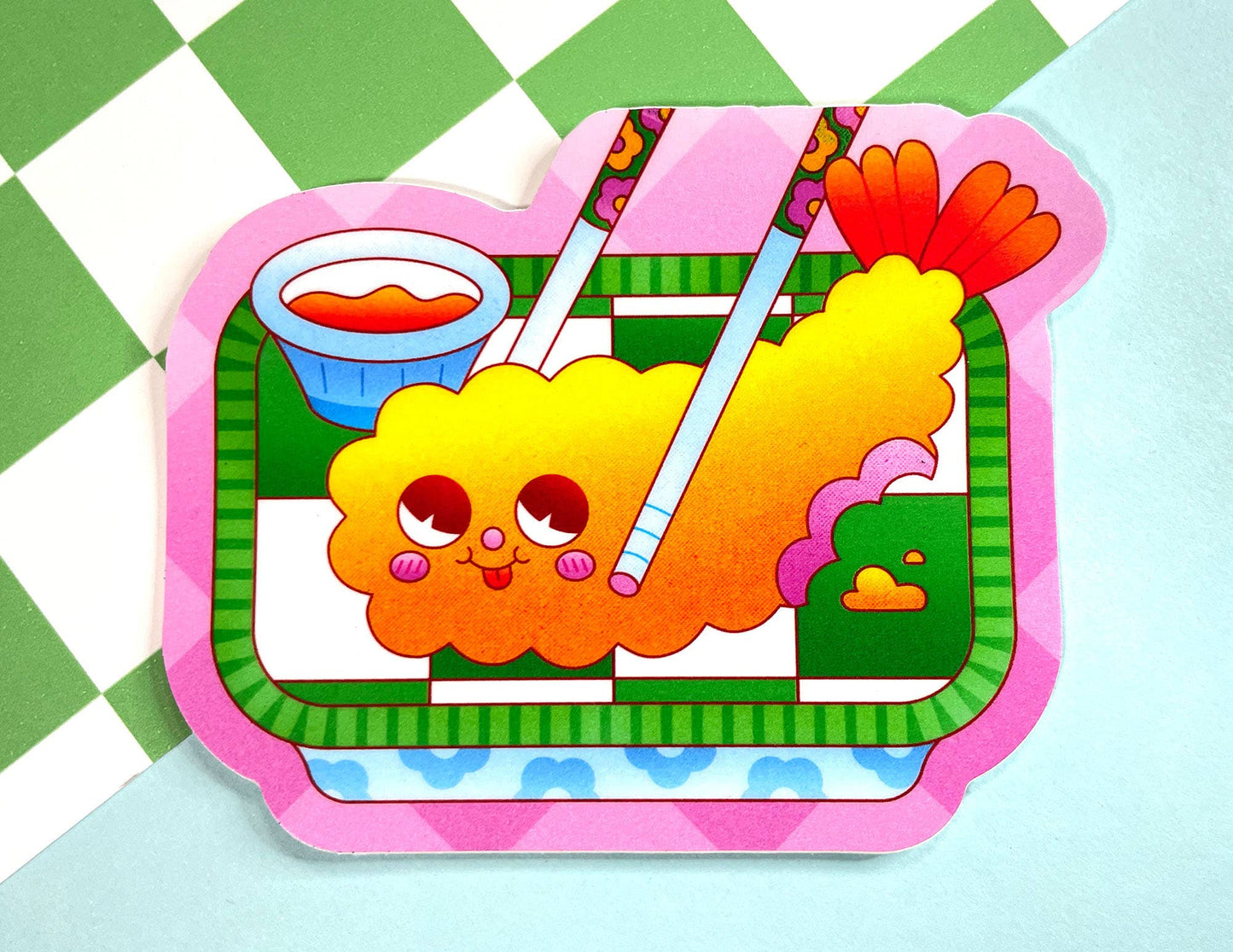 Chomp Shrimp Tempura | Vinyl Sticker