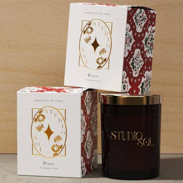 Peace Candle | Mulberry + Spice