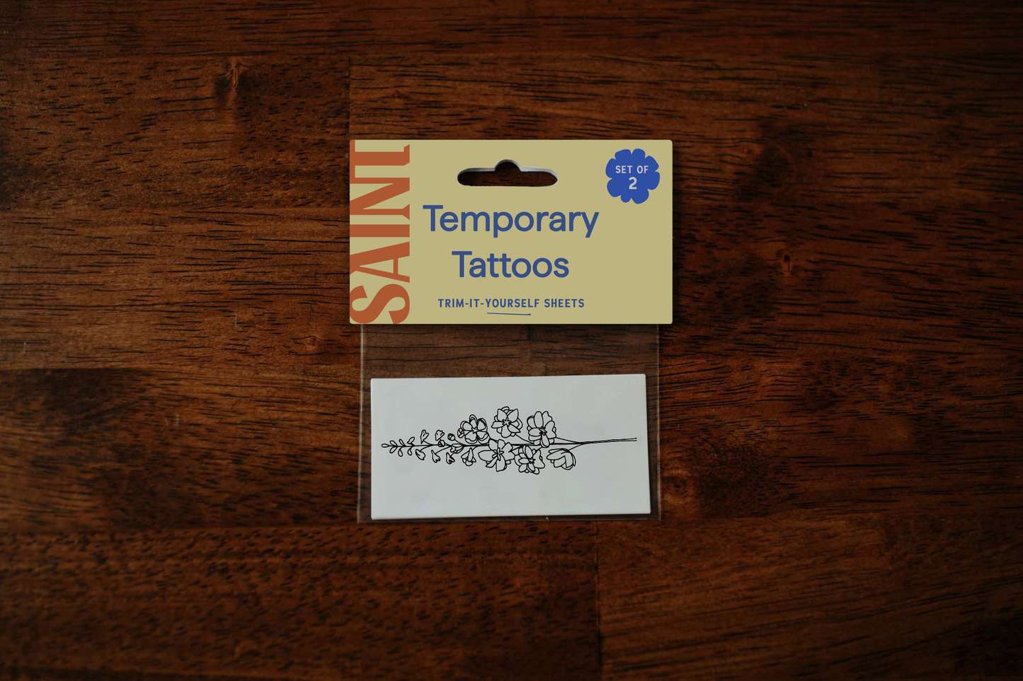 Birth Flower | Temporary Tattoo