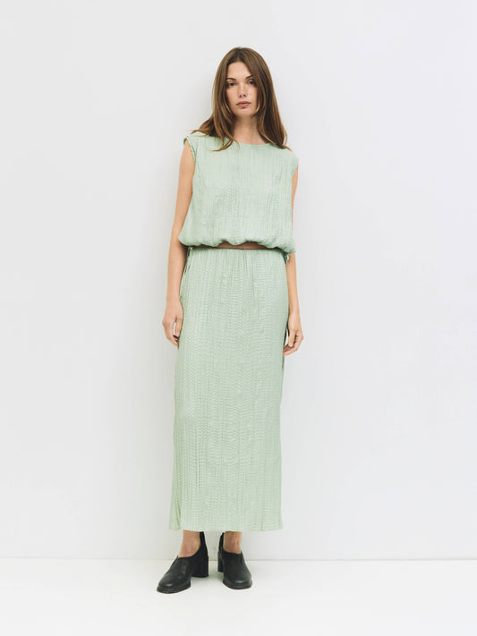 Dunn Skirt | Pleated Midi Skirt