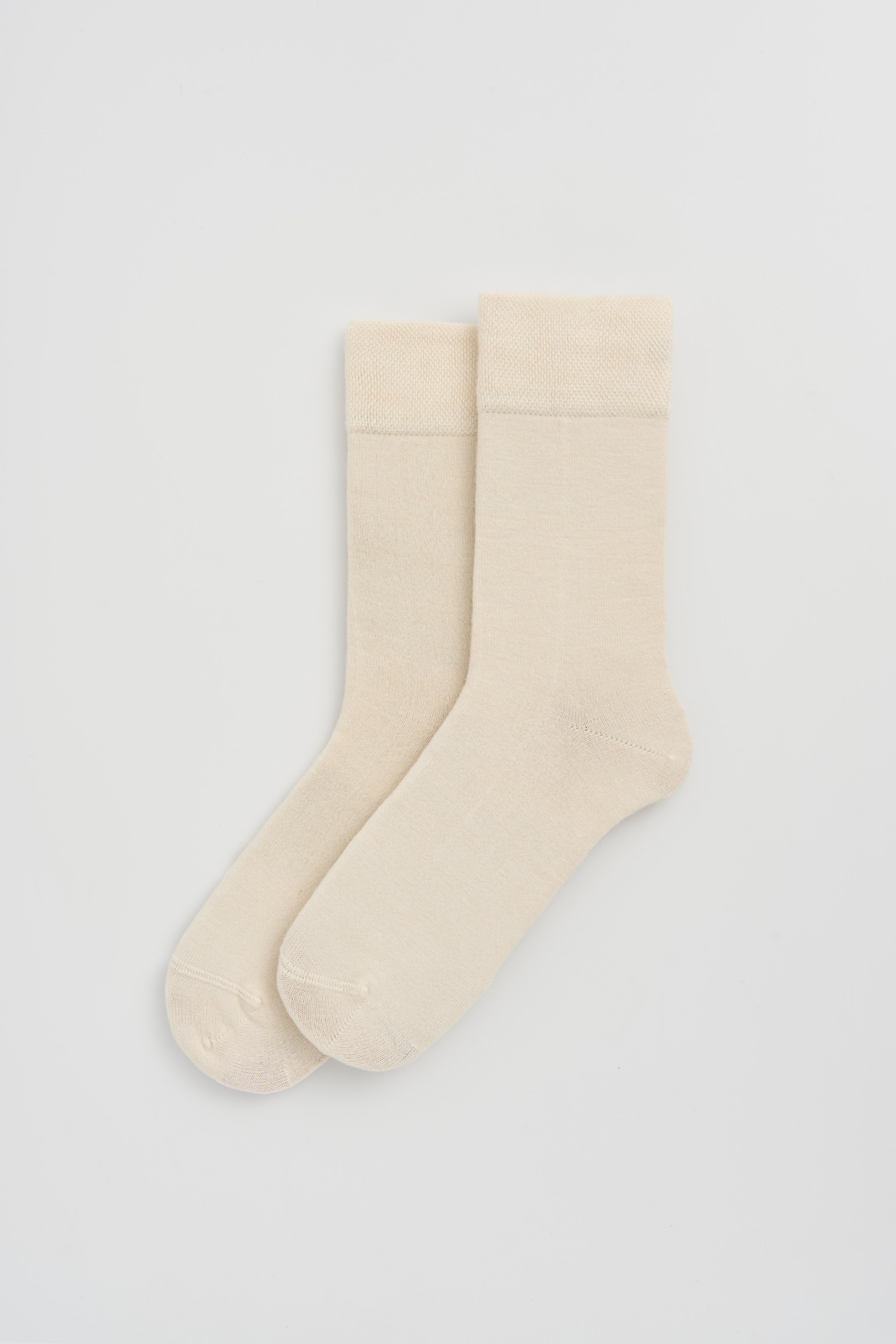 Clotted Cream Bamboo Socks