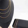 Singapore Chain Bracelet | Gold & Stainless Steel
