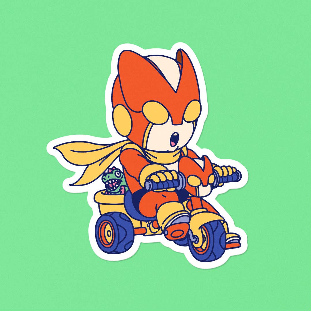"Justice-kun" | Vinyl Sticker