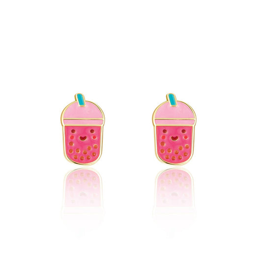 Boba Tea Bliss | Stud Earrings