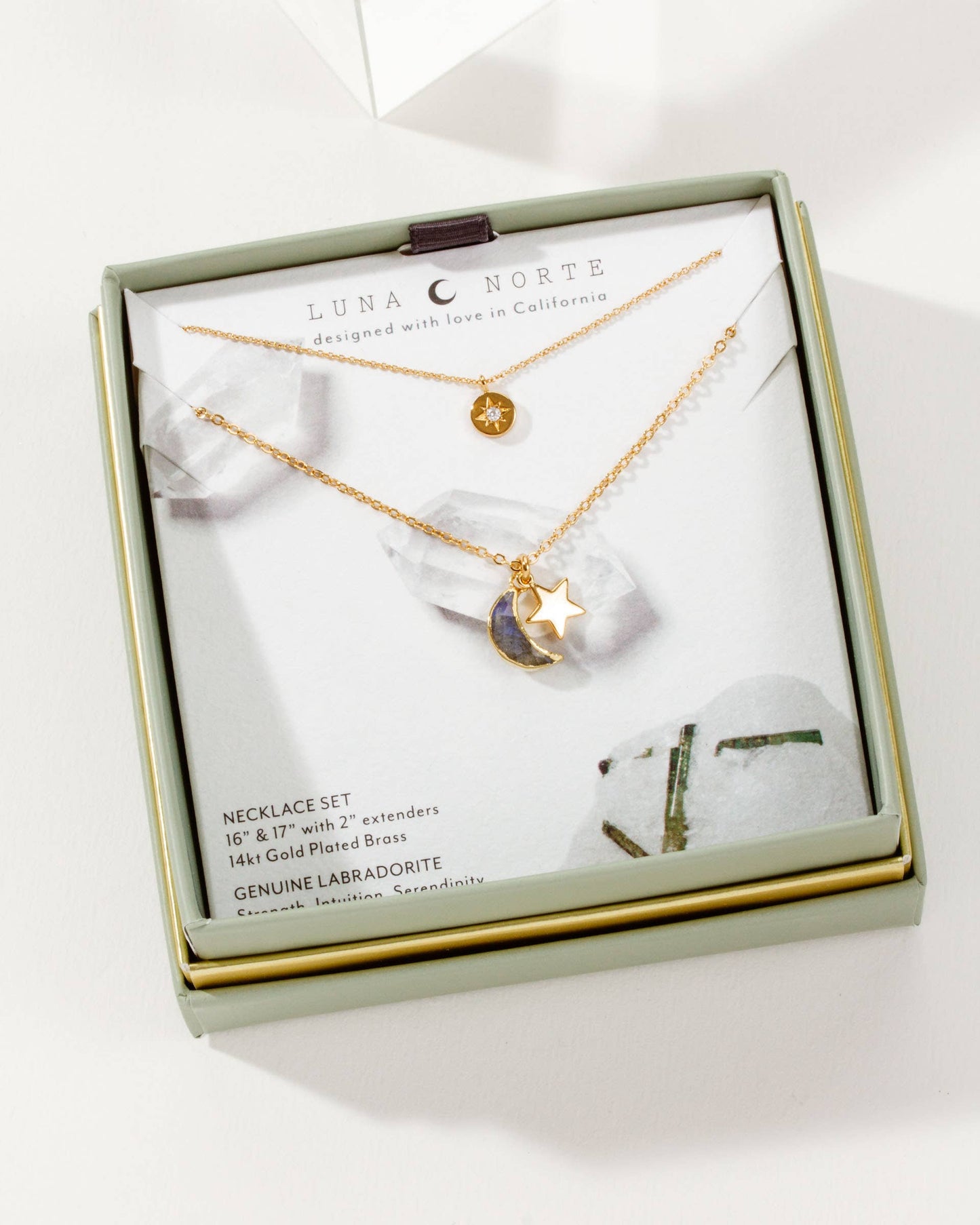 Stellar Necklace Set | Labradorite