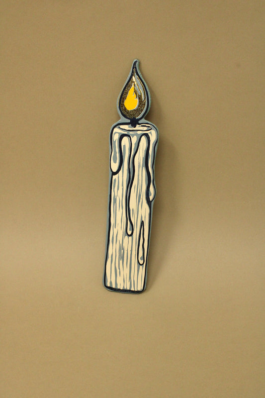 Candle Bookmark | Heritage Blue