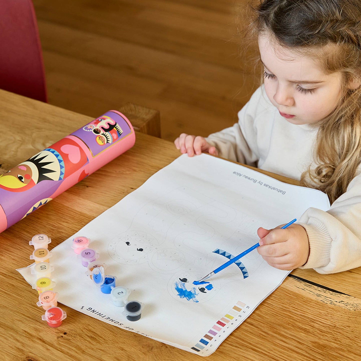 Kids Paint by Numbers | Babushkas