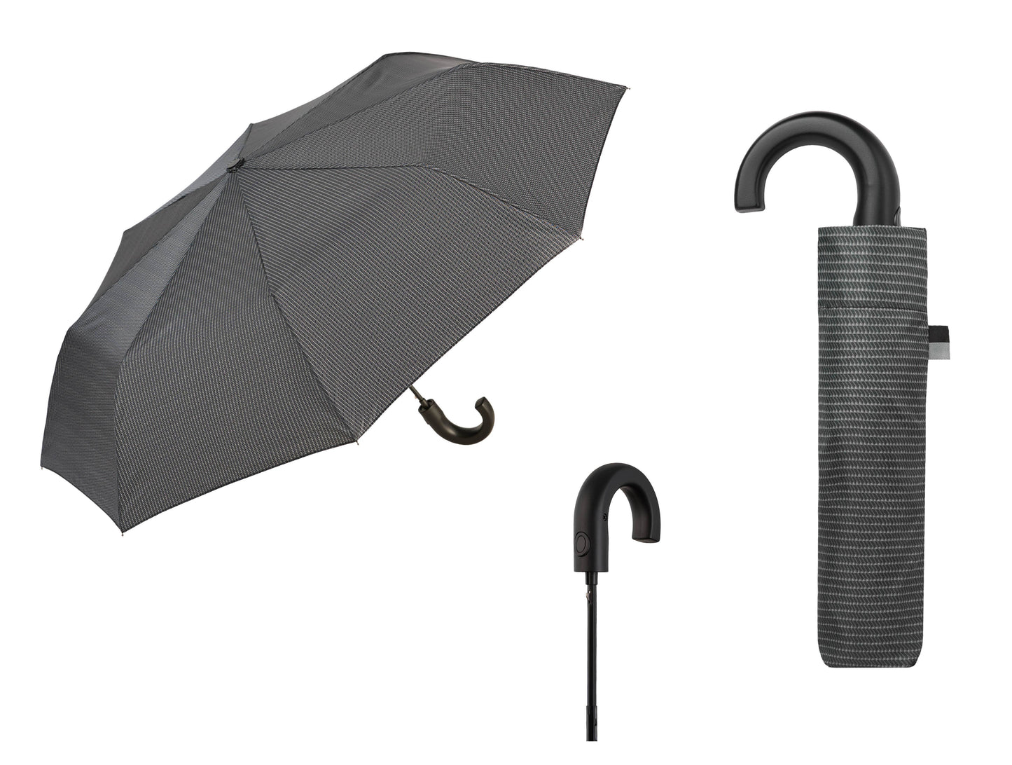 Folding Wooden Handle Umbrella | Various Styles