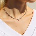Heart Paperclip Necklace | more colours avail